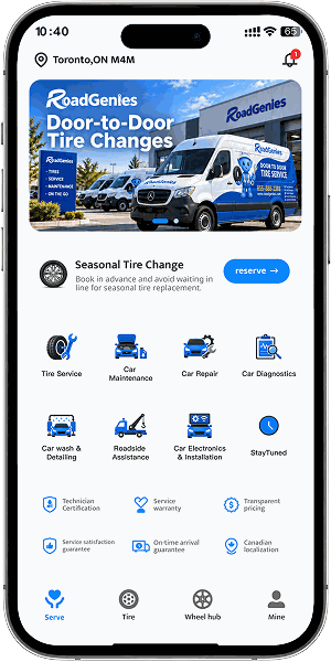 RoadGenies app